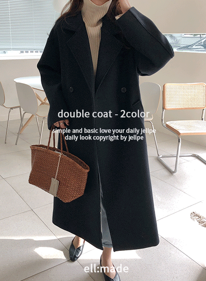 [another leeds] 머스트 더블 coat (wool 70%)