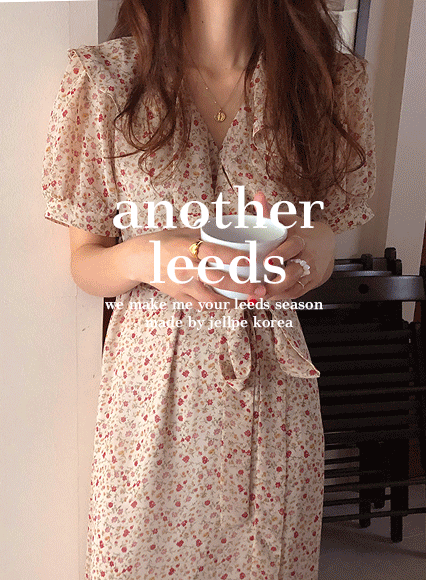 [another leeds] 화이트블라썸 dress (핑크블라썸 S/S ver.)