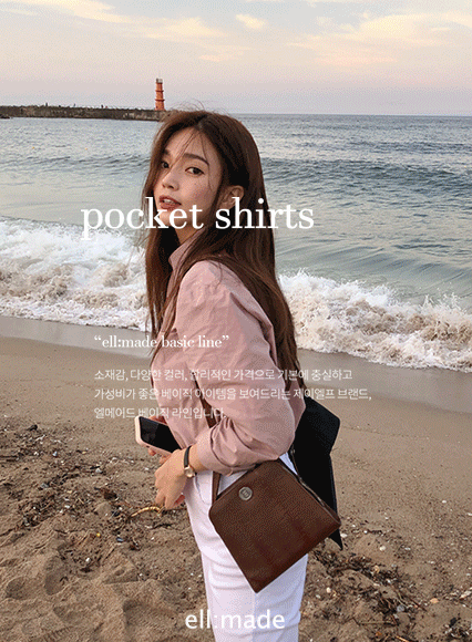 [기획특가♥][another leeds] 어텀무드 포켓 shirts