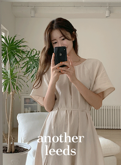 [another leeds] 리앤 dress (linen 60%)