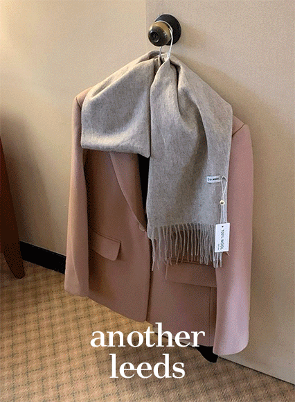 [another leeds] 프렌크 울 coat jacket (wool 87% span 3%)_핑크