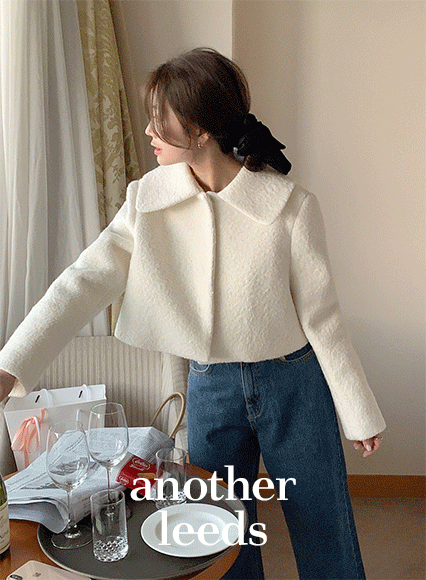 [another leeds] 라일 케이프 카라 jacket (wool 40%)