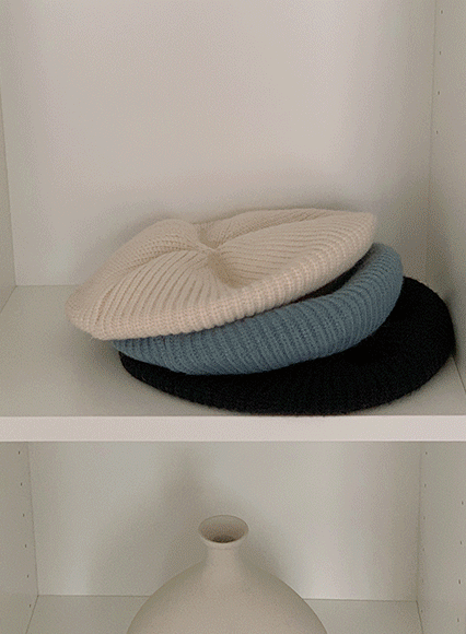 니프 knit beret (wool 20%)